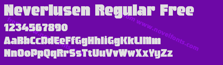 Neverlusen Regular FreePreview Neverlusen Regular FreePreview