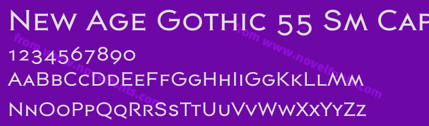 New Age Gothic 55 Sm CapPreview New Age Gothic 55 Sm CapPreview