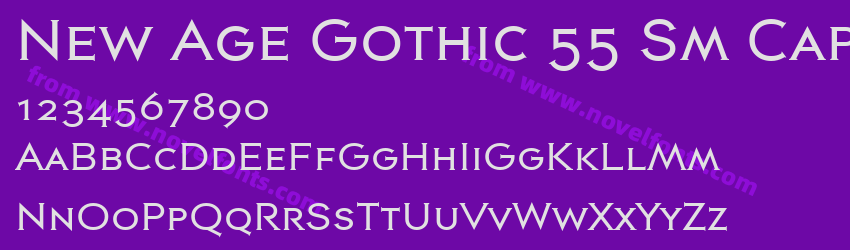 New Age Gothic 55 Sm CapPreview New Age Gothic 55 Sm CapPreview