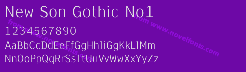 New Son Gothic No1Preview New Son Gothic No1Preview