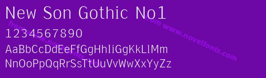 New Son Gothic No1Preview New Son Gothic No1Preview