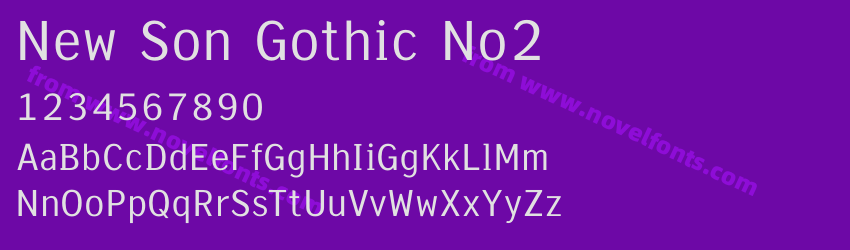 New Son Gothic No2Preview New Son Gothic No2Preview