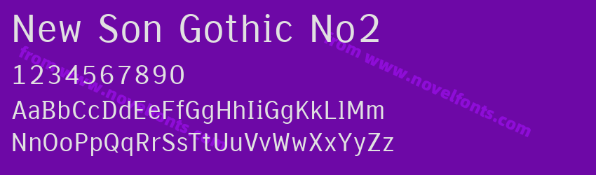 New Son Gothic No2Preview New Son Gothic No2Preview