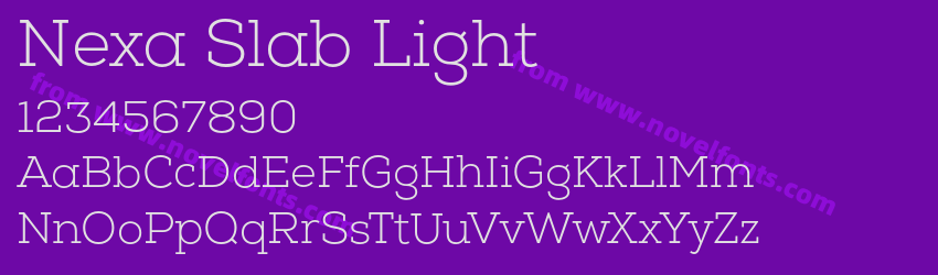 Nexa Slab LightPreview Nexa Slab LightPreview