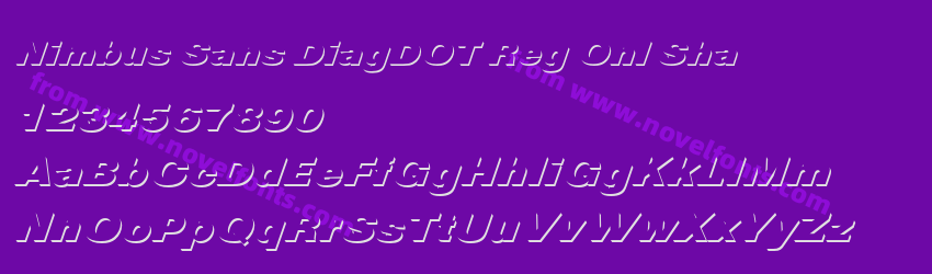 Nimbus Sans DiagDOT Reg Onl ShaPreview Nimbus Sans DiagDOT Reg Onl ShaPreview