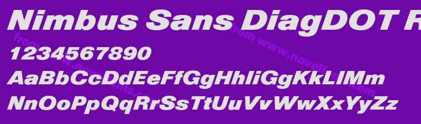 Nimbus Sans DiagDOT RegPreview Nimbus Sans DiagDOT RegPreview