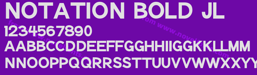 Notation Bold JLPreview Notation Bold JLPreview