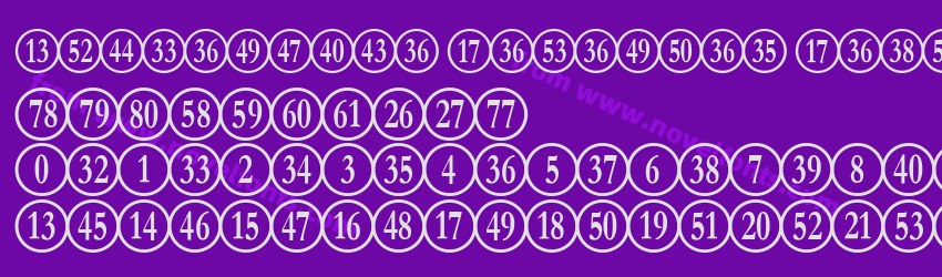 Numberpile Reversed RegularPreview Numberpile Reversed RegularPreview