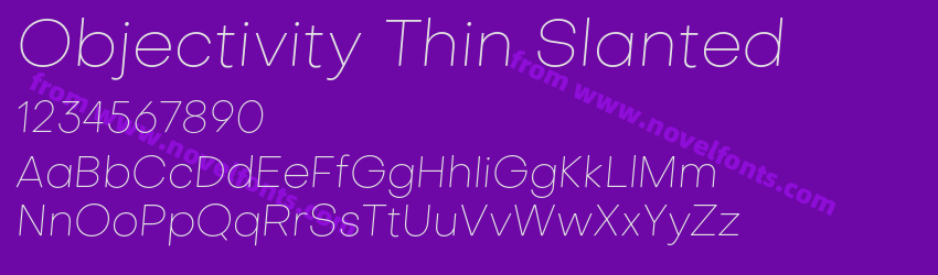 Objectivity Thin SlantedPreview Objectivity Thin SlantedPreview