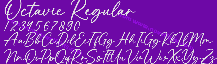 Octavie RegularPreview Octavie RegularPreview