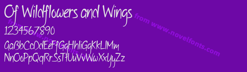 Of Wildflowers and WingsPreview Of Wildflowers and WingsPreview