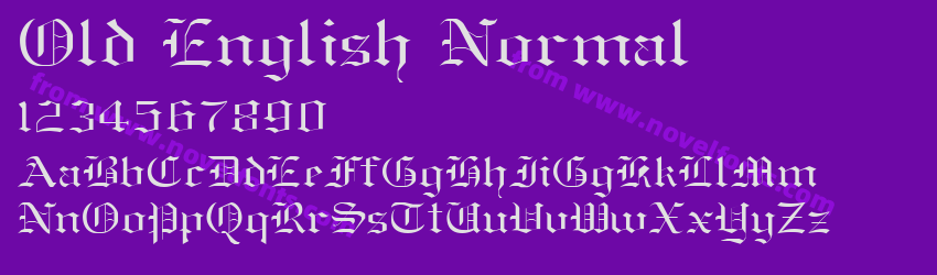 Old English NormalPreview Old English NormalPreview