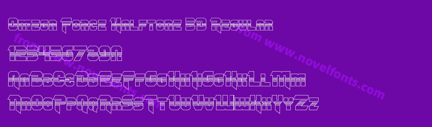 Omega Force Halftone 3D RegularPreview Omega Force Halftone 3D RegularPreview
