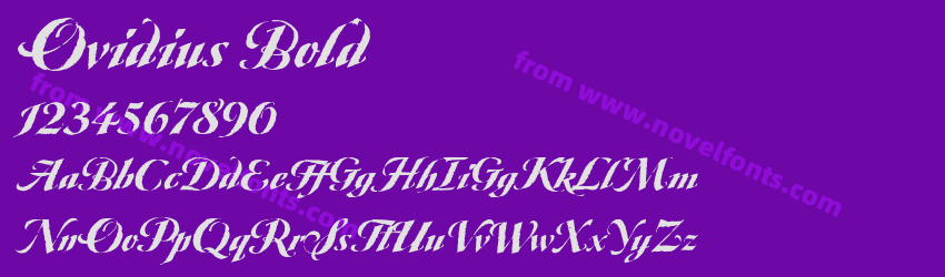 Ovidius BoldPreview Ovidius BoldPreview