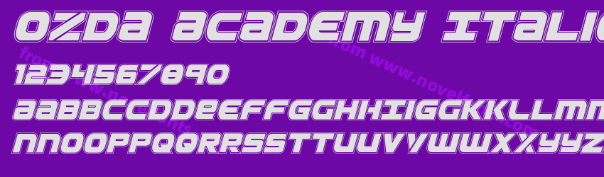 Ozda Academy ItalicPreview Ozda Academy ItalicPreview