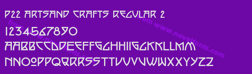P22 Artsand Crafts Regular 2Preview P22 Artsand Crafts Regular 2Preview