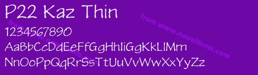 P22 Kaz ThinPreview P22 Kaz ThinPreview