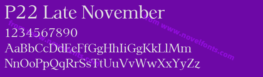 P22 Late NovemberPreview P22 Late NovemberPreview