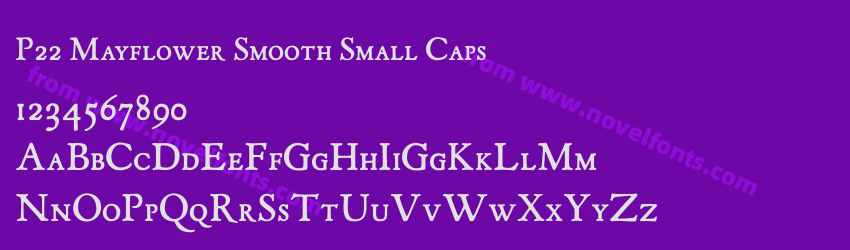 P22 Mayflower Smooth Small CapsPreview P22 Mayflower Smooth Small CapsPreview