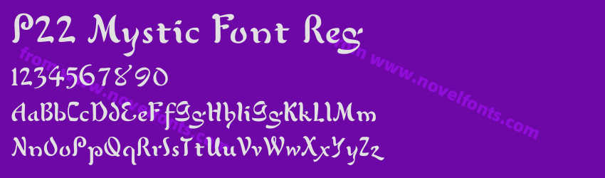 P22 Mystic Font RegPreview P22 Mystic Font RegPreview