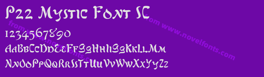 P22 Mystic Font SCPreview P22 Mystic Font SCPreview