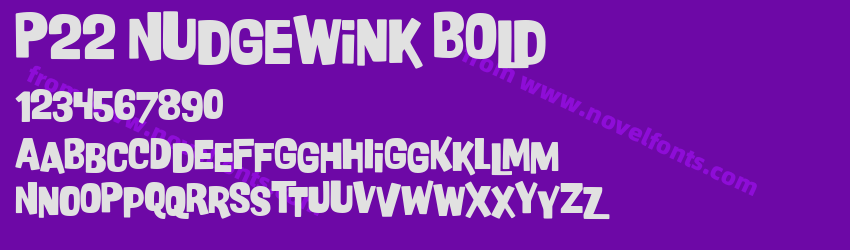 P22 Nudgewink BoldPreview P22 Nudgewink BoldPreview