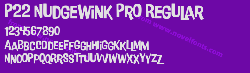 P22 Nudgewink Pro RegularPreview P22 Nudgewink Pro RegularPreview
