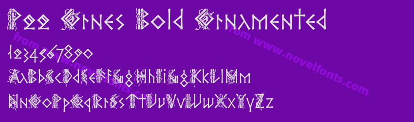 P22 Ornes Bold OrnamentedPreview P22 Ornes Bold OrnamentedPreview