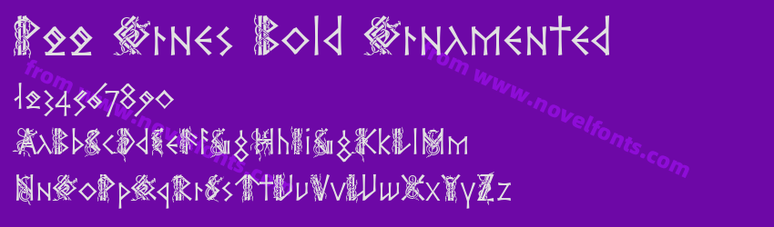 P22 Ornes Bold OrnamentedPreview P22 Ornes Bold OrnamentedPreview