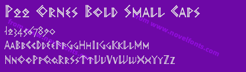 P22 Ornes Bold Small CapsPreview P22 Ornes Bold Small CapsPreview