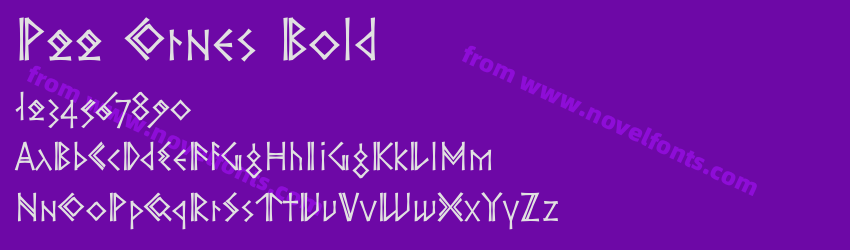 P22 Ornes BoldPreview P22 Ornes BoldPreview