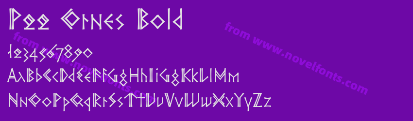 P22 Ornes BoldPreview P22 Ornes BoldPreview