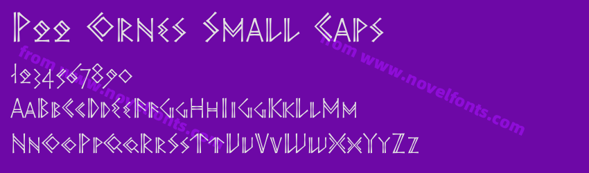 P22 Ornes Small CapsPreview P22 Ornes Small CapsPreview