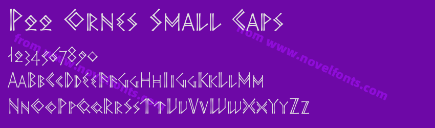 P22 Ornes Small CapsPreview P22 Ornes Small CapsPreview