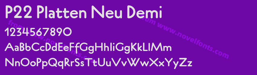 P22 Platten Neu DemiPreview P22 Platten Neu DemiPreview