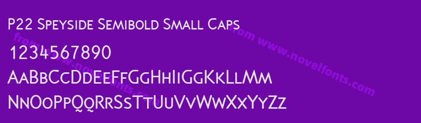 P22 Speyside Semibold Small CapsPreview P22 Speyside Semibold Small CapsPreview