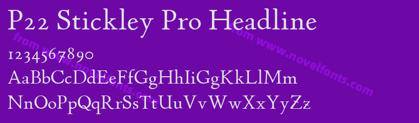 P22 Stickley Pro HeadlinePreview P22 Stickley Pro HeadlinePreview
