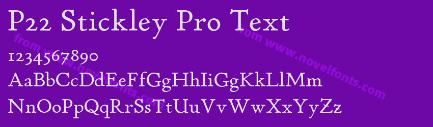 P22 Stickley Pro TextPreview P22 Stickley Pro TextPreview