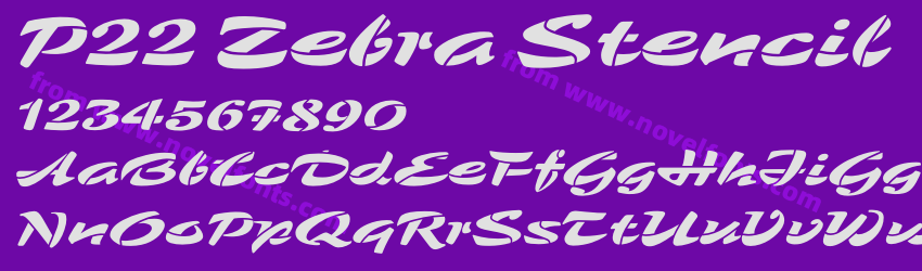 P22 Zebra StencilPreview P22 Zebra StencilPreview
