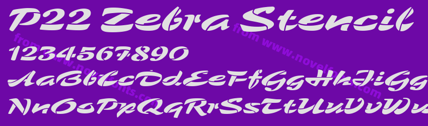 P22 Zebra StencilPreview P22 Zebra StencilPreview