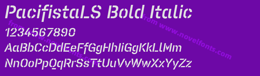 PacifistaLS Bold ItalicPreview PacifistaLS Bold ItalicPreview