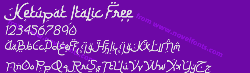 Ketupat Italic FreePreview