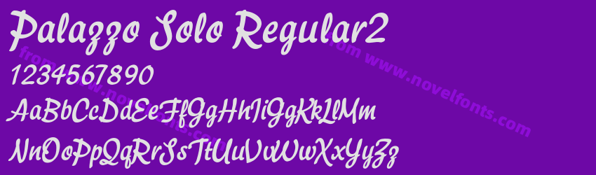 Palazzo Solo Regular2Preview Palazzo Solo Regular2Preview