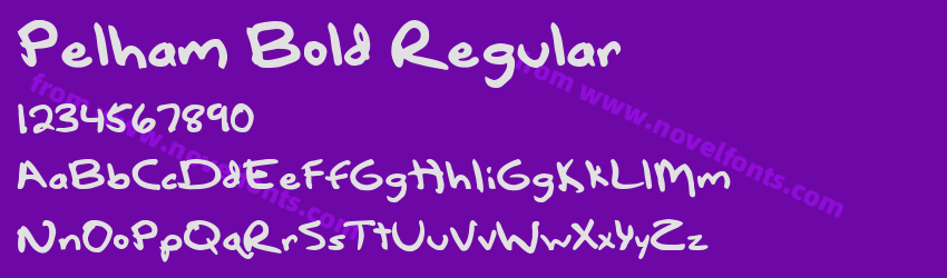 Pelham Bold RegularPreview Pelham Bold RegularPreview