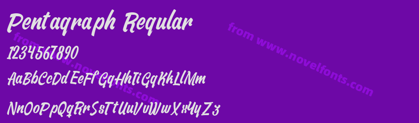 Pentagraph RegularPreview Pentagraph RegularPreview