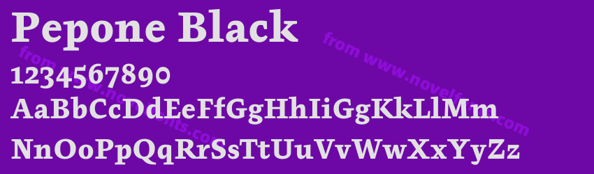 Pepone BlackPreview Pepone BlackPreview