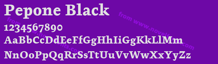 Pepone BlackPreview Pepone BlackPreview
