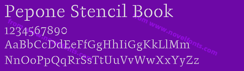 Pepone Stencil BookPreview Pepone Stencil BookPreview