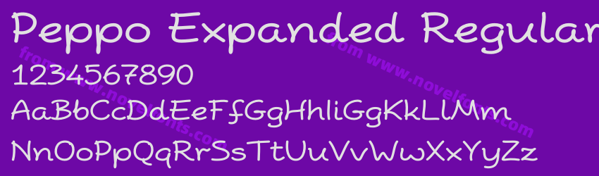 Peppo Expanded RegularPreview Peppo Expanded RegularPreview