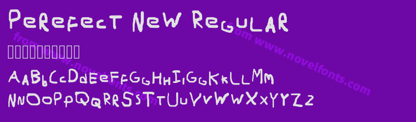 Perefect New RegularPreview Perefect New RegularPreview